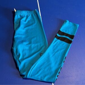 NWOT Spirit Halloween Cerulean Blue Crayola Adult Leggings Sz xlarge